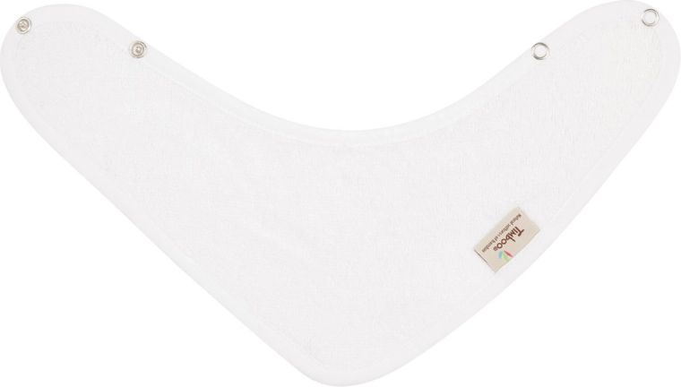 Timboo bandana śliniak biały 36 × 22 cm