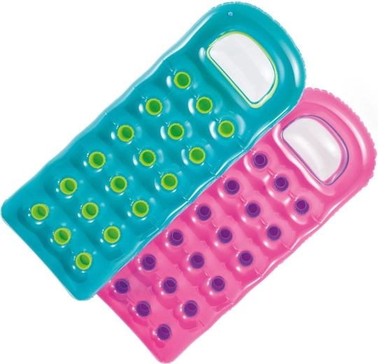 Nadmuchiwane leżak plażowy z okienkiem 188 × 71 cm Intex – turkusowy