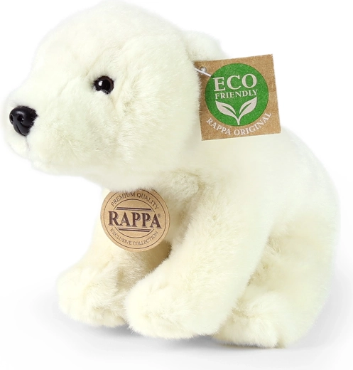 Pluszowy niedźwiedź polarny 20 cm eco-friendly RAPPA