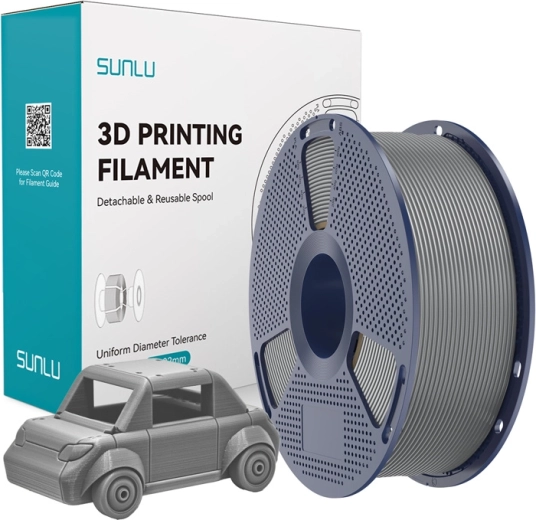 Filament Sunlu PETG szary