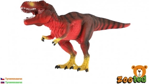 Plastowy dinozaur T‑Rex 26 cm