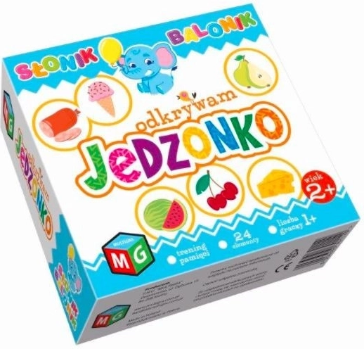 Odkryvam Jedzonko - Dziecięca Gra Edukacyjna