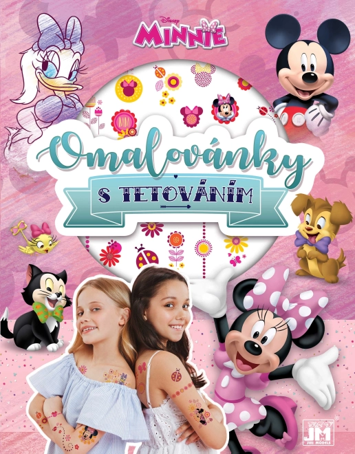 Kolorowanki z tatuażami Minnie