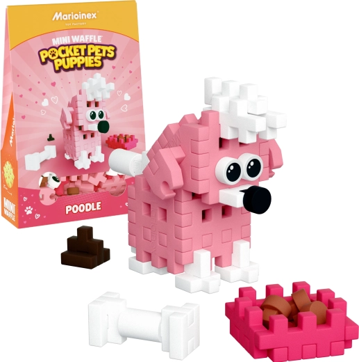 Klocki Mini Waffle Pocket Pets – pudel