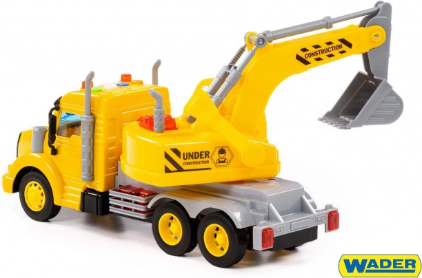 Profesjonalna koparka samochodowa ze światłem i dźwiękiem