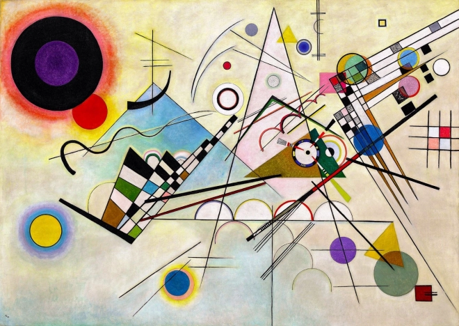 Puzzle Wassily Kandinsky: Kompozycja VIII 1000 elementów