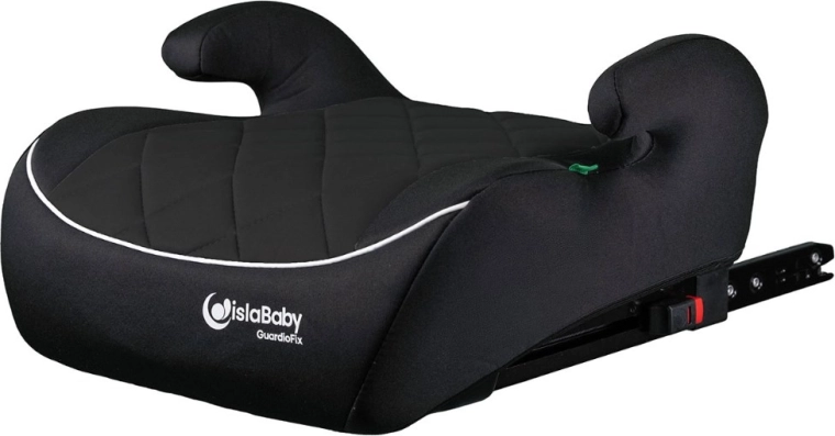 IslaBaby GuardioFix podkładka do auta z ISOFIX 125–150 cm czarna