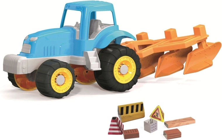 Androni traktor z funkcjonalnym pługiem 43 cm