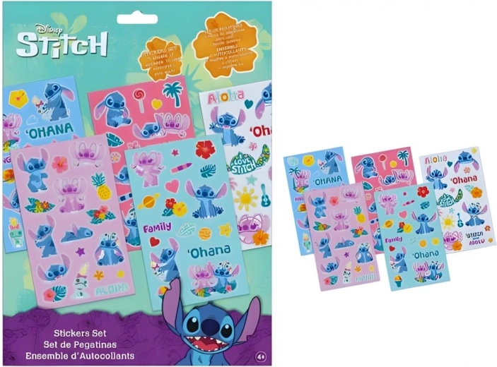 Zestaw naklejek Lilo i Stitch (100 szt.) - 1 sztuka