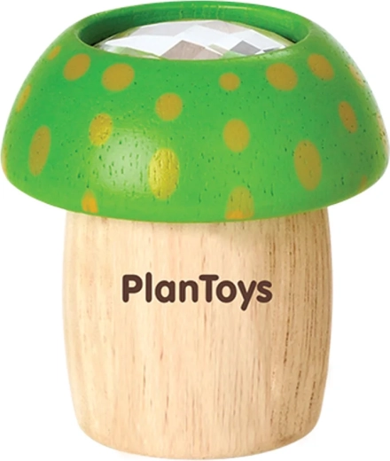 PlanToys kalejdoskop grzybek zielony