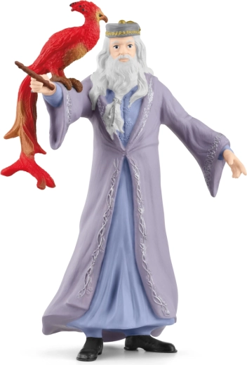 Harry Potter Albus Dumbledore i feniks Fawkes