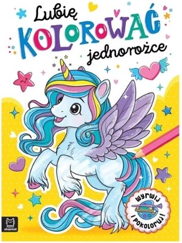 Lubię kolorować jednorożce
