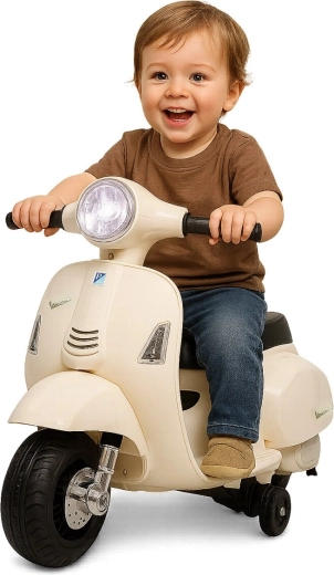 Dziecięcy skuter elektryczny Vespa Mini biały