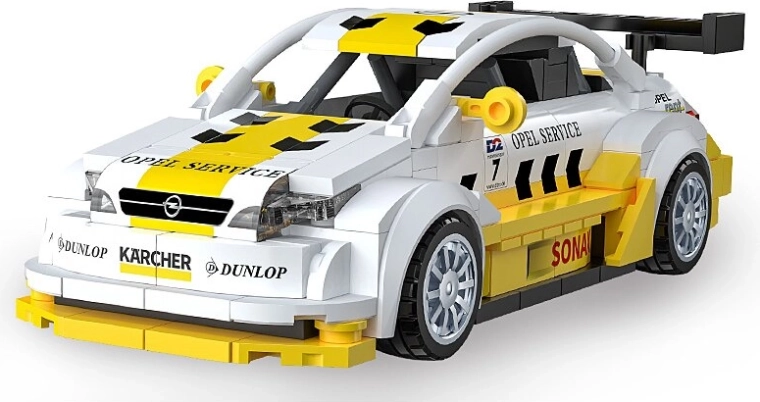 Zestaw konstrukcyjny CaDA Opel Astra V8 Coupé 1:24 biały