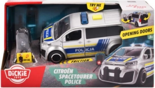 Policja Citroën kontrola prędkości 15 cm