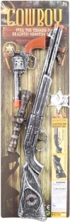 Zestaw kowbojski dla dzieci z karabinem i pistoletem