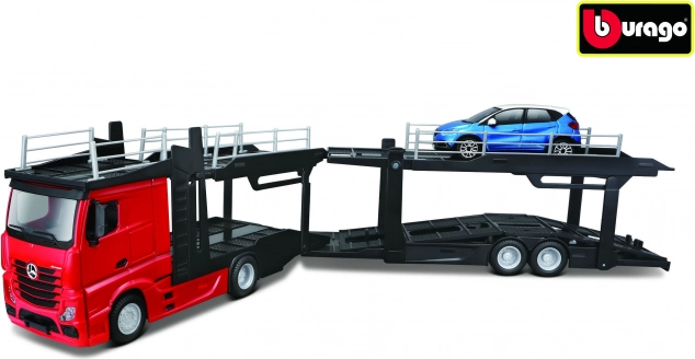 Metalowy model Mercedes-Benz Actros Transporter