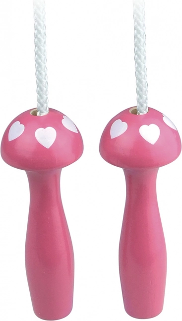 Vilac fuksjowe skakanko z serduszkami