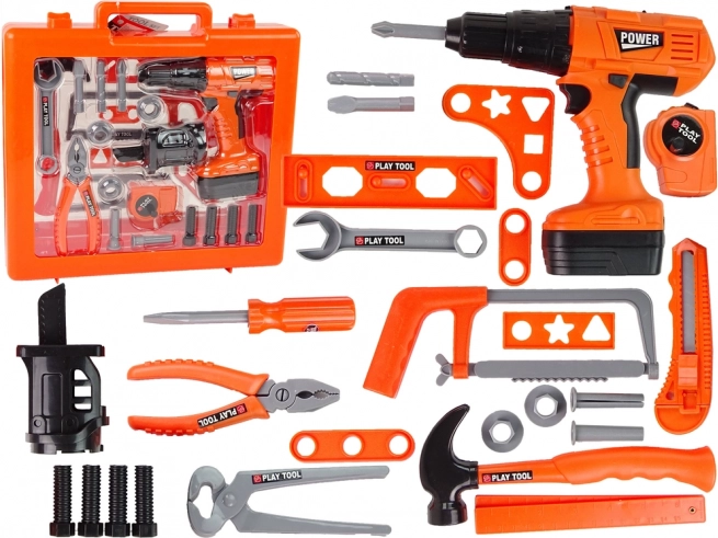 Zestaw majsterkowicza Śrubokręt Bateria Młotek Piła