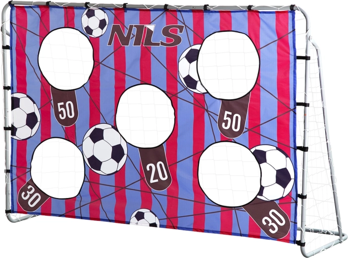 Bramka piłkarska z panelem treningowym NILS NT7788