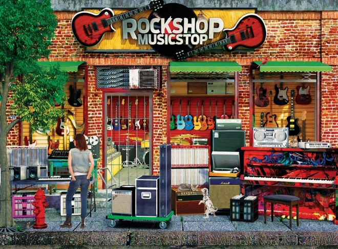 Puzzle 1000 kawałków EUROGRAPHICS Rock Shop