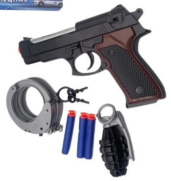 Pistolet policyjny z akcesoriami