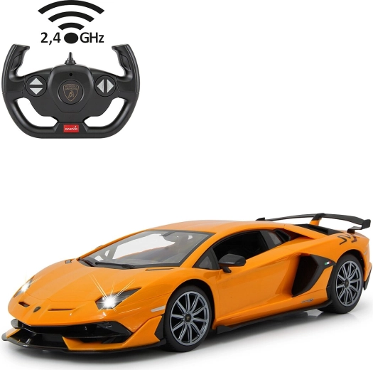 Jamara Lamborghini Aventador SVJ RC auto 1:14 pomarańczowe 2,4 GHz - 1 szt.