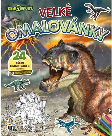 Wielka kolorowanka Dinozaury