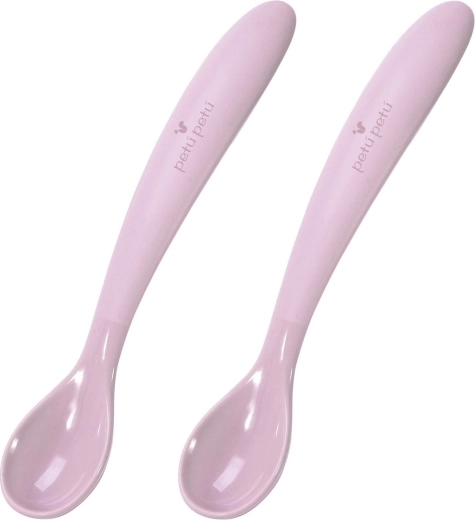 Petú Petú Maddie silikonowe łyżeczki Rose - 2 szt.