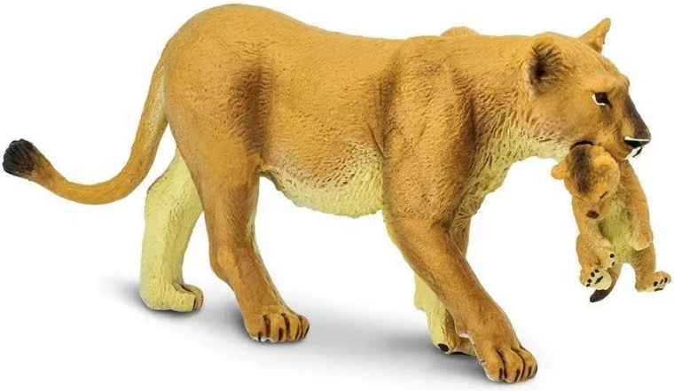 Figurka lwicy z lwiątkiem Safari Ltd. - 1 szt.