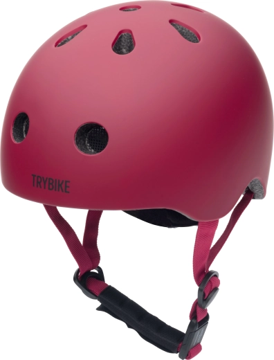 Trybike dziecięcy kask na rower i rolki czerwony XS