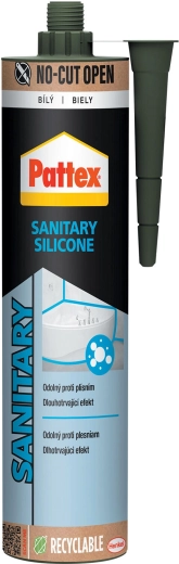 Pattex silikon sanitarny biały 280 ml