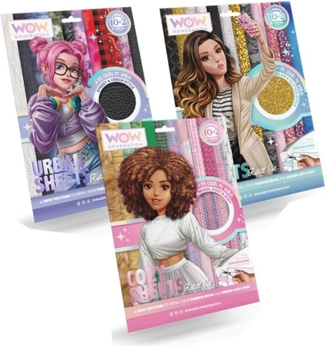 Zestaw dodatkowy do FASHION BOOK WOW