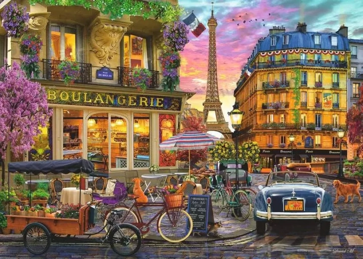 Puzzle Ravensburger Paryż o świcie 1000 elementów