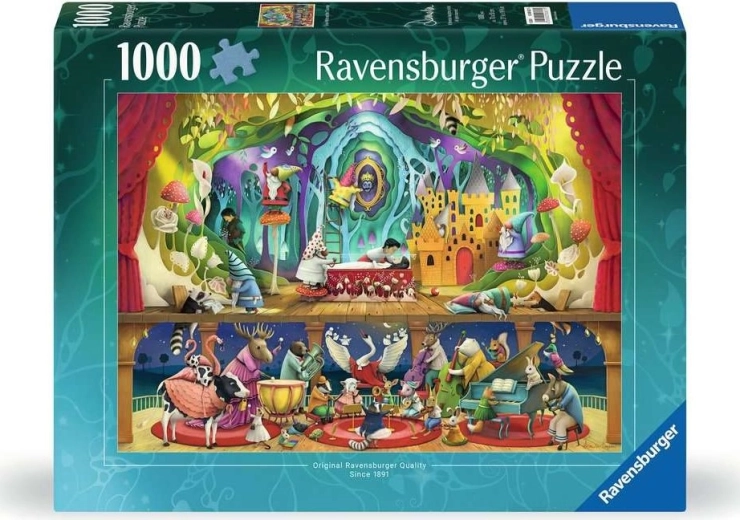 RAVENSBURGER Puzzle Królewna Śnieżka i siedmiu krasnoludków 1000 elementów