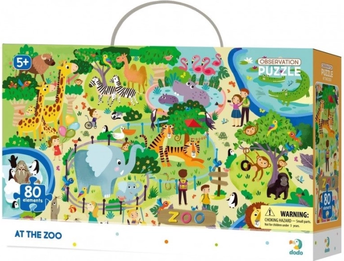 Puzzle W zoo 80 elementów