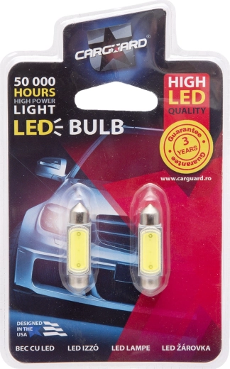 Żarówka LED typu sofit 36 mm 12 V 3 W 6000 K
