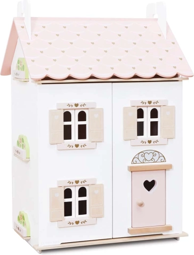Le Toy Van drewniany domek dla lalek Rose Heart