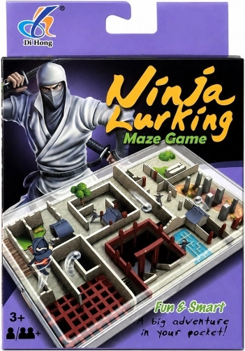 Zręcznościowa gra labiryntowa z motywem ninja