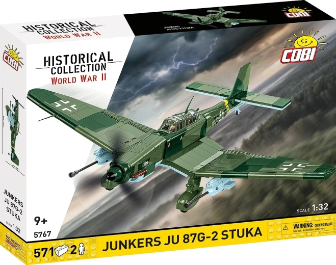 Klocki samolotu Junkers Ju 87 G-2 Stuka – 571 elementów
