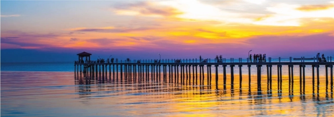 Panoramiczne puzzle Zatoka Tajlandzka 2000 elementów