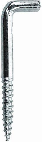 Klamra z gwintem z łbem krzyżowym 5,2 × 40 mm, ocynkowana (100 szt.)