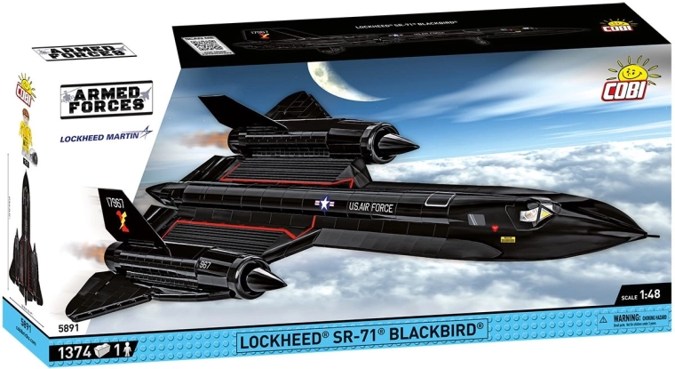 Cobi Armed Forces Lockheed SR-71 Blackbird zestaw konstrukcyjny 1:48