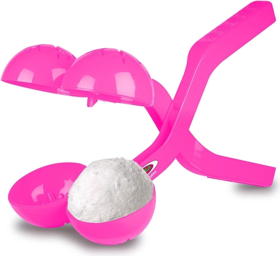 Foremka do śnieżnych kul Snow Play Duo 38 cm różowa