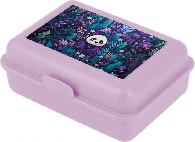 Pudełko śniadaniowe z motywem dżungli i pandy