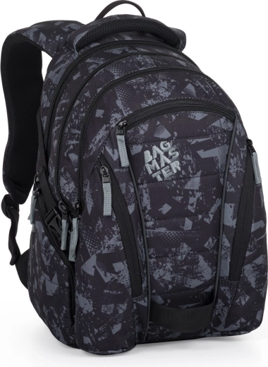 Plecak szkolny Bagmaster Bag 24 B szary