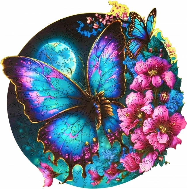 Drewniane puzzle motyl 500 elementów ESC WELT