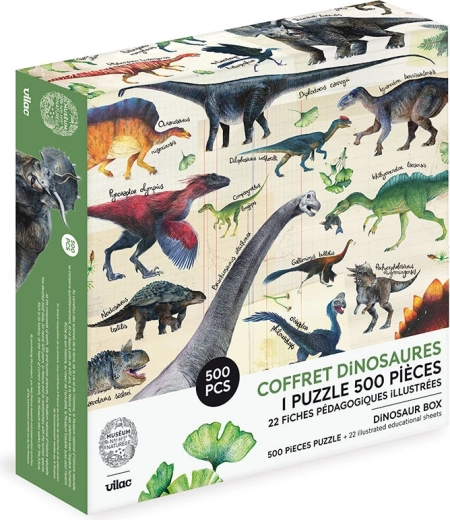 Puzzle dinozaury 500 elementów