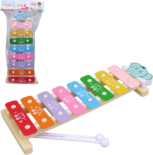 Dziecięcy ksylofon 30 cm