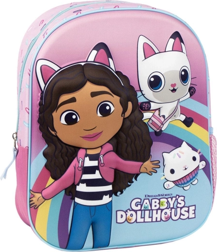 3D plecak dziecięcy Gabby’s Dollhouse – 1 sztuka